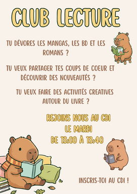 Affiche décorative coin lecture mignon.png